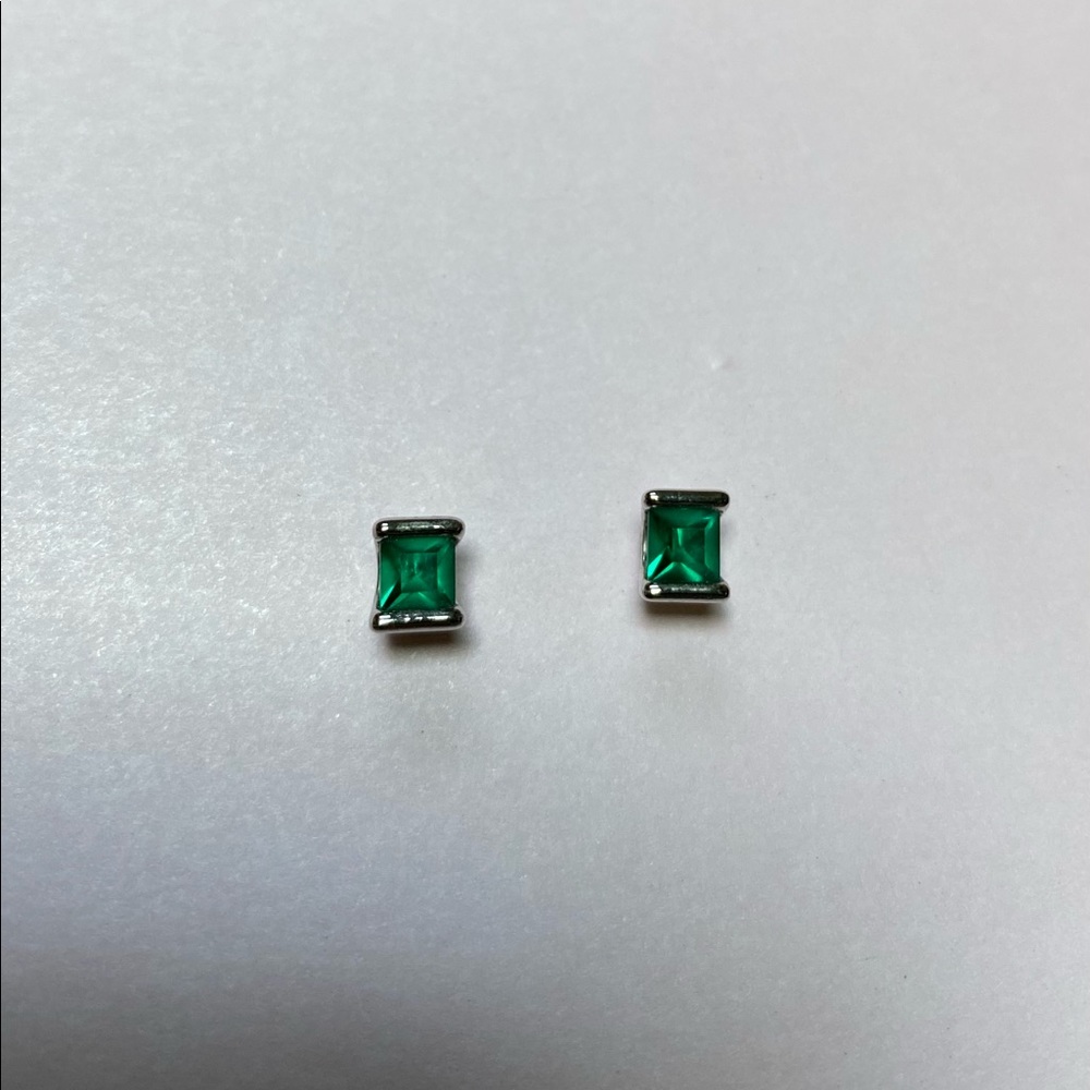 NWOB Lia Sophia Emerald Birthstone Earrings